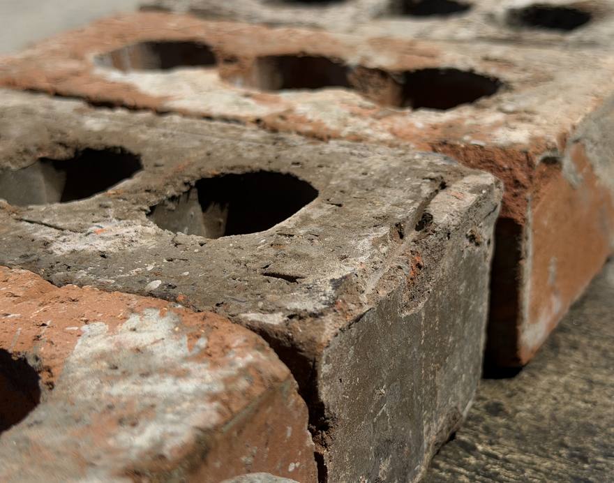 Pacific Clay Cored Used Brick Pasadena