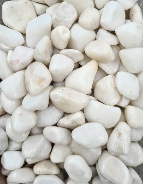 White Ultra Polished Rock